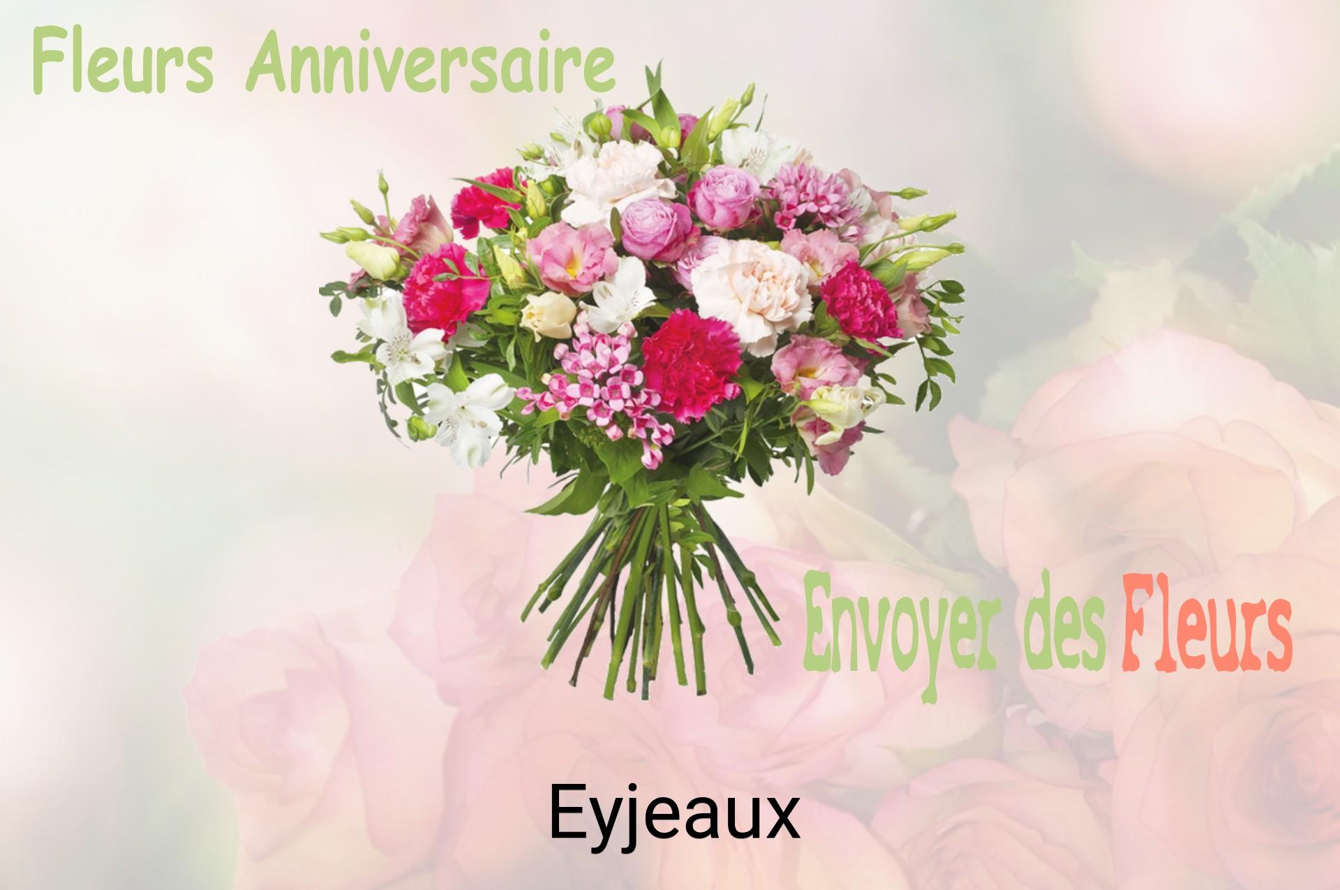 Bouquet de fleurs d’anniversaire livré à Eyjeaux